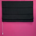 Blackout-Raffrollo in mattem Schwarz